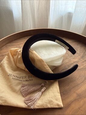 NEW JENNIFER BEHR tori headband in black